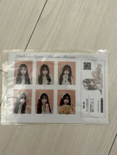 最終未来少女 Yuika 2025生誕 証明写真風ステッカー