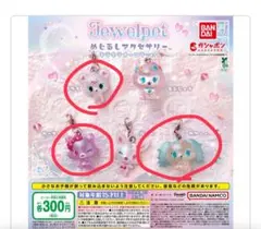 ジュエルペット　めじるしアクセサリー　サフィー　ラブラ　ガーネット