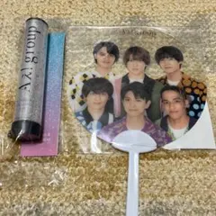 Aぇ！group サマパラ透明うちわ ペンラセット