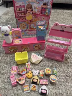 メルちゃん　スキャナーでピッ！ くまさんコンビニ　コンビニたべものセット