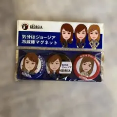 ⭐️GEORGIA 気分はジョージア 冷蔵庫マグネット 3種セット