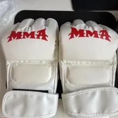 MMA オープンフィンガーグローブ ホワイト