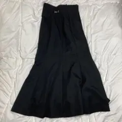 NATURAL BEAUTY BASIC ブラック フレアスカート Sサイズ