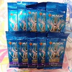 MTG エルドレインの森 セットブースター シュリンク付き限定トークン3