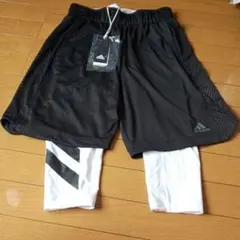 adidas  ハーフパンツ 新品！