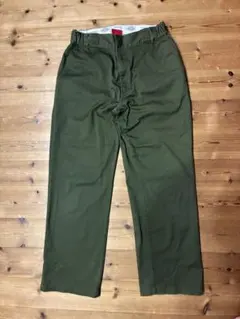 Dickies ワークパンツ カーキ Lサイズのサムネイル