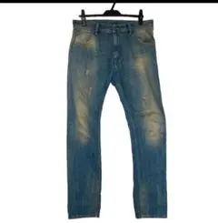 DIESEL/ディーゼル デニムパンツダメージ加工KRAYVER