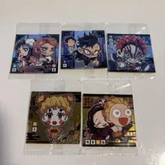 【鬼滅の刃】ウエハース ステッカー 5枚セット