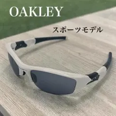✨美品✨ オークリー サングラス 03-917 ホワイト 軽量スポーツ