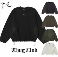 thug club サグクラブ ワッフルニット ヘンリー - メルカリ