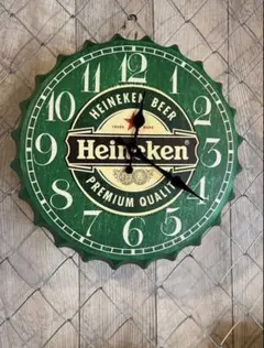 希少】ハイネケン Heineken ボトルキャップ型 王冠 ラウンドテーブル