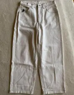 9090 パンツ　ホワイト