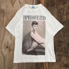 90s オードリーヘップバーン Tシャツ フォト 映画 VINTAGE