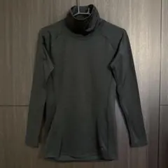 アンダーアーマー　タートルネックアンダーシャツ　黒　裏起毛　L