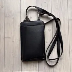 スマホショルダーバッグ /ブラック