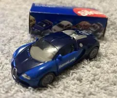 【非売品】Siku Bugatti Veyron ミニカー 青　未使用品