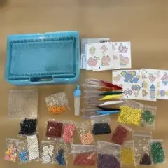アクアビーズ キャリーケース ビーズ ペン セットのサムネイル