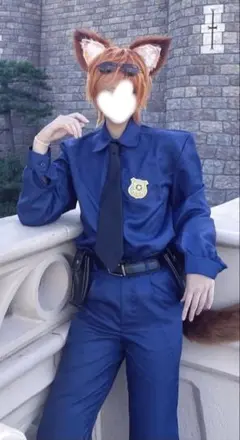 ラスト1点‼️Disney ズートピア ニック コスプレ ケモ耳 しっぽ 仮装 Amazon.co.jp: [コスプレ] ハロウィン衣装 ズートピア Zootopia