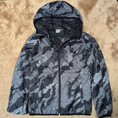 【PUMA】 迷彩柄 フード付きウィンドブレーカー M