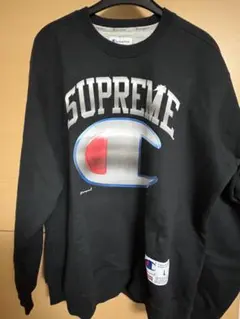Supreme Champion Chrome Crewneck Black M - メルカリ