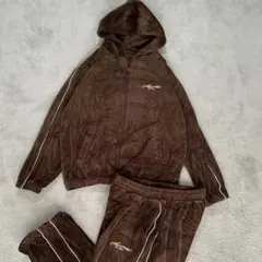 ベロア セットアップ ランニングウェア