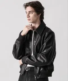 LIDNM French Pilot Leather Jacket - メルカリ