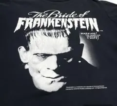 80s90sヴィンテージ 古着 ムービーT フランケンシュタイン ブラック