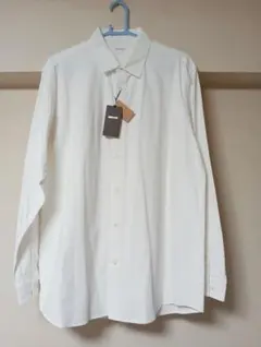 【新品未使用】コムサメン COMME CA MEN ホワイトシャツ L