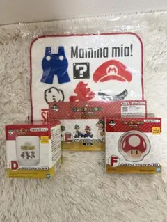 マリオ 一番くじ D賞E賞F賞 3点セット 新品 未開封