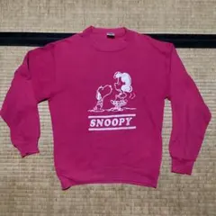 スヌーピー ヴィンテージ　スウェット　USA製　トレーナー　70s~80sのサムネイル