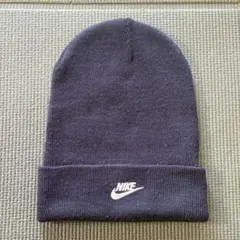 NIKE ナイキ ニット帽 ビーニー ネイビー リバーシブル 2WAYのサムネイル