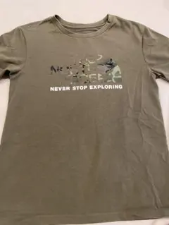 THE NORTH FACE キッズ Tシャツ 150cm カーキのサムネイル
