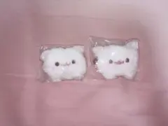 ポメラニアンもち ふわふわぬいぐるみクリップ ガチャガチャ しらたま