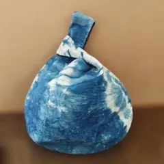 藍染め生地しじみバック