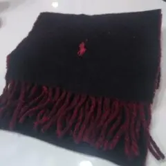 Polo Ralph Lauren フリンジ付きマフラー