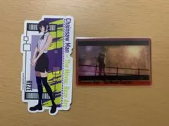 チェンソーマン レゼ デンジ シール カード 劇場版 グッズ 映画館