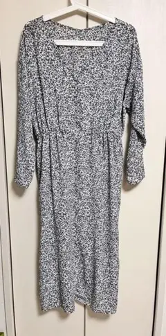 美品　ローリーズファーム　花柄　ワンピース　ロング　Lサイズ