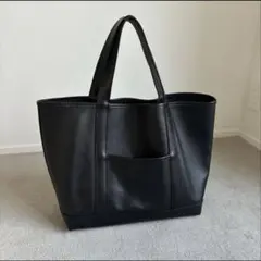 【極美品】kiji レザートートバッグ　黒　レザー 極美品】kiji レザートートバッグ 黒 レザー - メルカリ