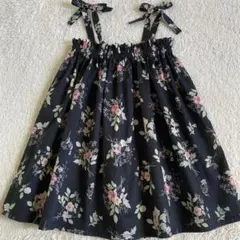 リバティ　イルマズブーケ　ブラック　キャミソール　メルシー　c&s 好きに