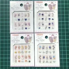 604 DAISO ネイルシール まとめ売り 動物セット