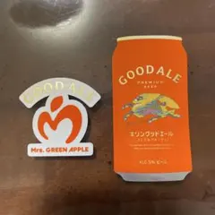 キリングッドエール×Mrs. GREEN APPLEのオリジナルステッカー2枚