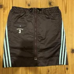 adidas ブラウン スカート ジッパー付きのサムネイル