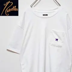 Needles ニードルス バタフライ 刺繍 ロゴ オーバーサイズ Tシャツのサムネイル