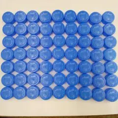 アサヒおいしい水　ペットボトルキャップ　63個