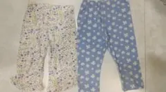 【匿名配送】西松屋 キッズスパッツ レギンス 120cm 花柄