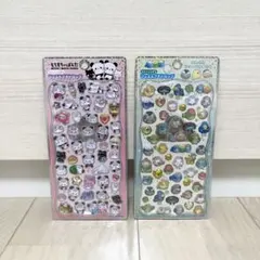 新品未開封　もちもちぱんだ とりのなかまたち ジュエルプチドロップシール