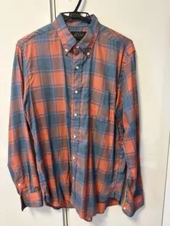 【BEAMS】ビームス　チェックシャツ　日本製　Mサイズ