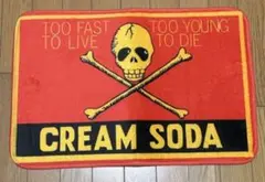 CREAMSODA　クリームソーダ　ボーンスカル　イエロー✕レッド