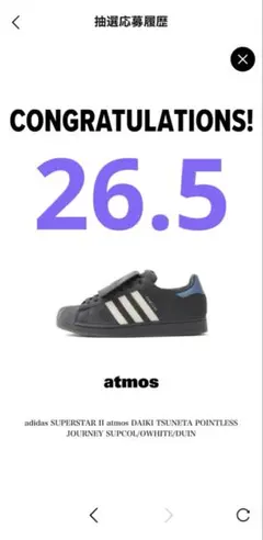 adidas SUPERSTAR II atmosのサムネイル