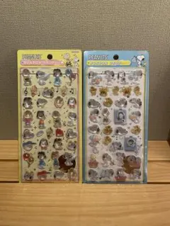 PEANUTS スヌーピー ボンボンドロップシール　2枚セット　正規品